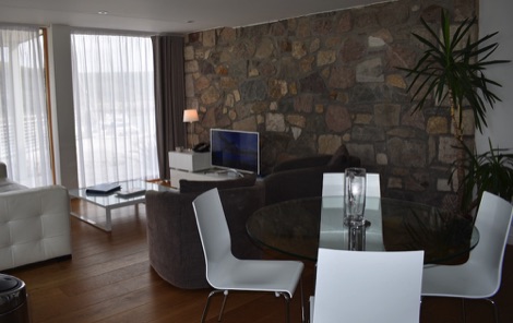 Luxury apartment living room, Portavadie